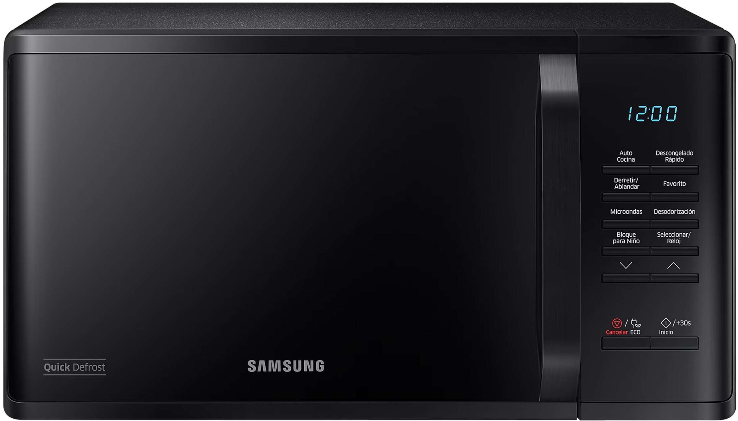 Microondas Samsung MS23K3513AK 23L 220V - Black